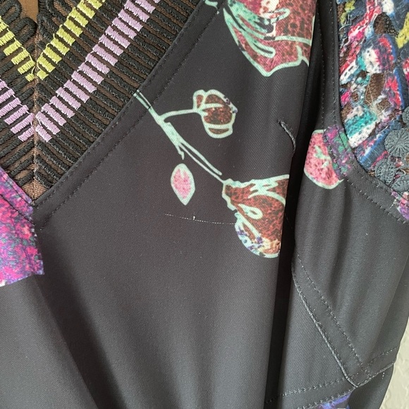 Byron Lars Beauty Mark Floral Midi Dress - Picture 11 of 15